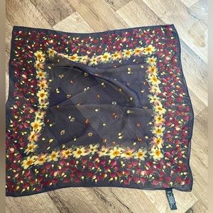 Pretty Echo silk square handkerchief scarf